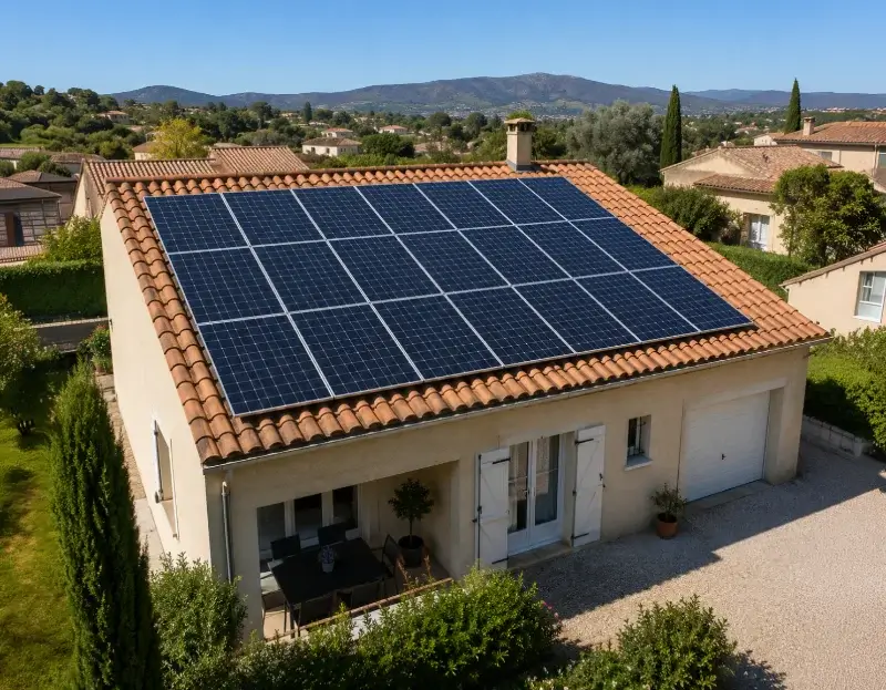 Prime à l'autoconsommation panneaux solaires Aubres — aide financière de l'État